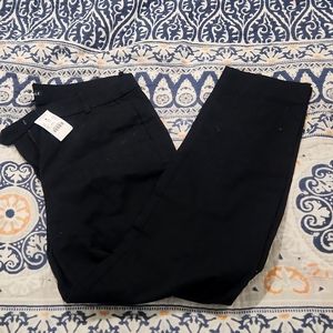 J. Crew Mercantile skinny black pants 8